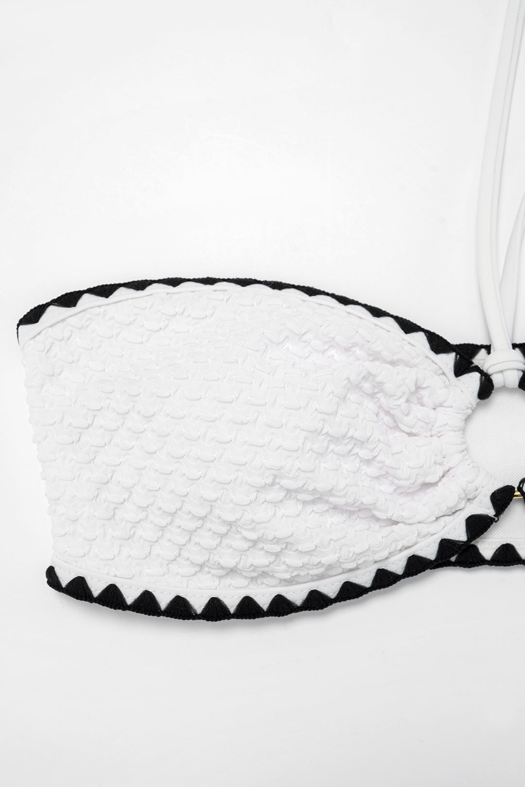 Ivory Edge Kontrast Detaylı Bikini Set