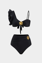 Noir Gold Bikini Set