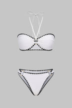 Ivory Edge Kontrast Detaylı Bikini Set