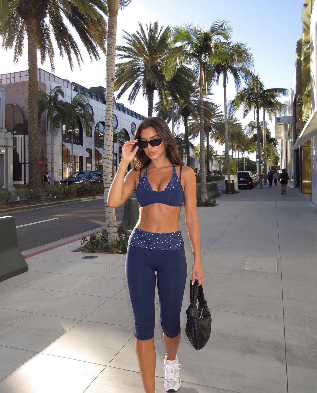 Poppy Capri Tayt – Lacivert